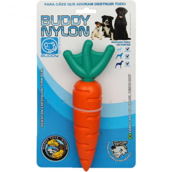 Brinquedo Buddy Toys Cenoura Nylon